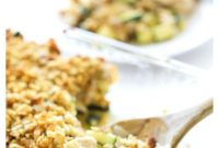 Golden Cheesy Zucchini Turkey Bake