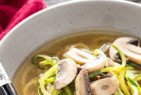 Wholesome Ginger Miso Zoodle Bowl