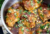One-Pan Thai Peanut Chicken