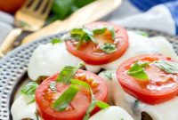 Balsamic Glazed Caprese Chicken