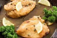 Zesty Lemon Chicken Piccata