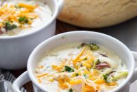Comforting Slow Cooker Creamy Chicken Bacon Broccoli Cheddar Wild Rice Soup