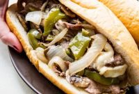Sheet Pan Philly Cheesesteak Recipe