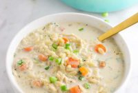 Velvety Chicken Orzo Soup