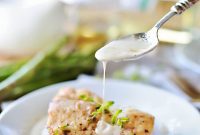 Seared Haddock with Toasted Butter White Wine Reduction