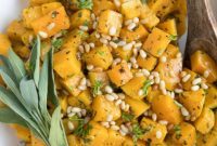 Golden Garlic Herb Roasted Butternut Squash: A 5-Ingredient Delight