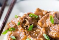 Tender Instant Pot Mongolian Beef