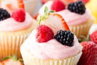 Zesty Lemon Cupcakes with Raspberry Blush Buttercream