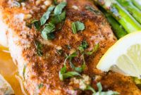 Effortless Lemon Butter Salmon and Asparagus Foil Packets