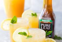 Golden Mango Black Tea Lemonade