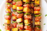 Sweet & Sticky BBQ Pork Skewers