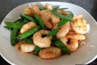 Quick Wok Shrimp with Crisp Snap Peas