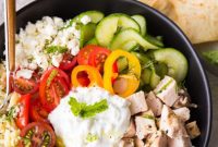 Mediterranean Chicken Orzo Power Bowl