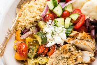 Mediterranean Souvlaki Chicken Power Bowl