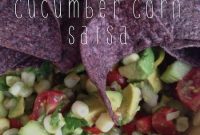 Vibrant Avocado Corn & Cucumber Salsa