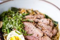 Char-Grilled Pork Ramen with Aromatic Garlic Pepper