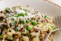 Creamy Mushroom Risotto
