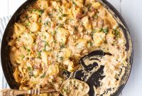 One-Pan Tortellini Bake