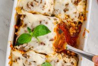 Satisfying Keto Lasagna Bake