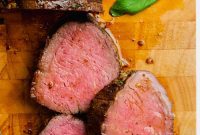 Perfect Roasted Beef Tenderloin