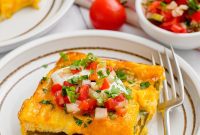 Golden Baked Chiles Rellenos