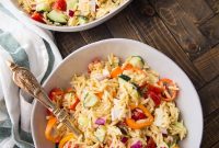 Zesty Lemon Orzo Pasta Salad