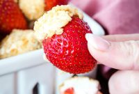 Cheesecake Filled Berry Delights