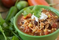 Hearty Chicken Enchilada Soup