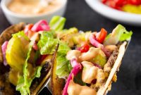 Smash-Style Taco Burgers