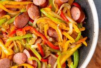 One-Pan Sausage and Peppers