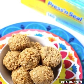 Toffee Brickle Cookie Dough Bites