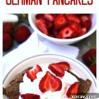 Protein Packed Chocolate German Pancakes