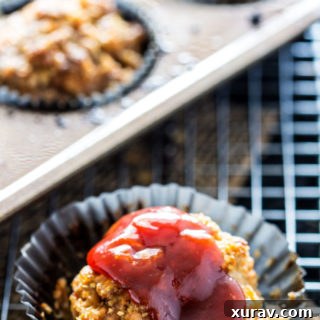 Havarti Stuffed Meatloaf Minis