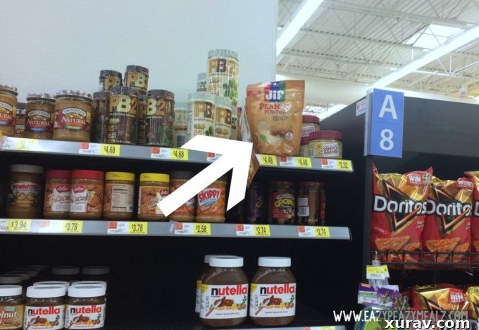 jif pb powder aisle