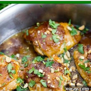 Thai Peanut Skillet Chicken