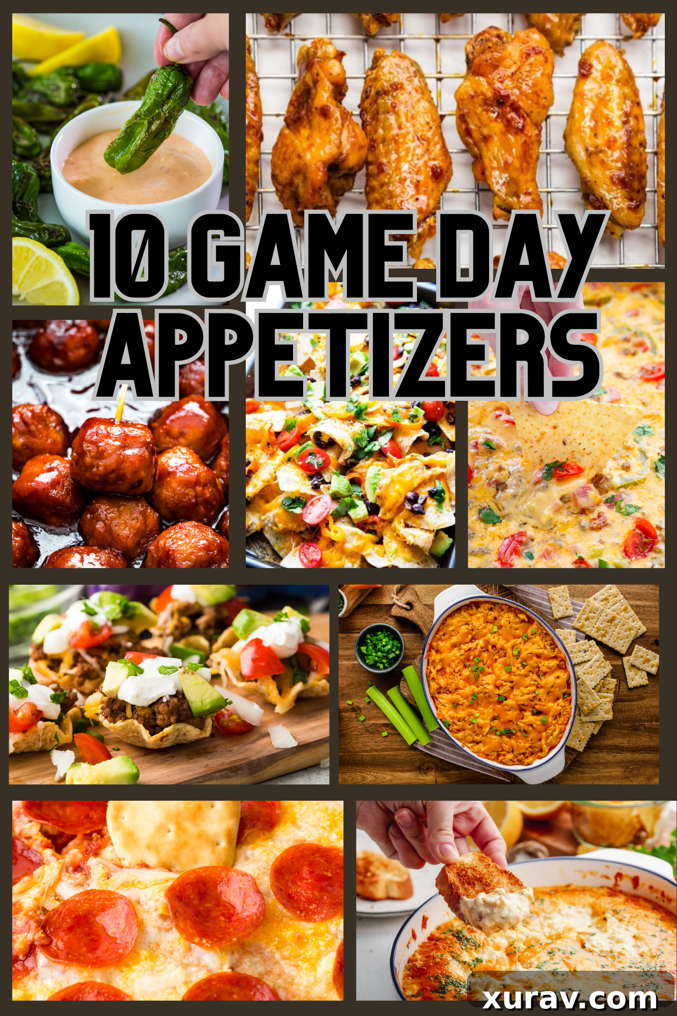 Score Big: 10 Must-Try Game Day Appetizers 2 10 game day appetizers you need in your life.