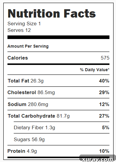S'mores Whoopie Pies Nutrition Facts