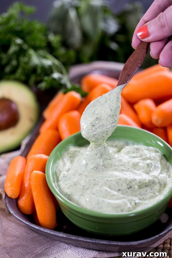 Green Goddess Dip - Versatile Protein Boost