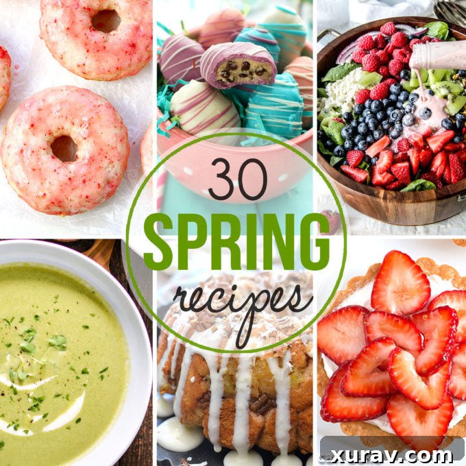 Vibrant Spring Recipes and Seasonal Dishes