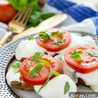 Delicious balsamic caprese chicken