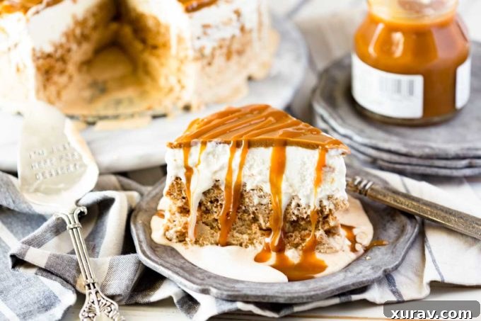 Cookie ice cream cake recipe with cookie butter