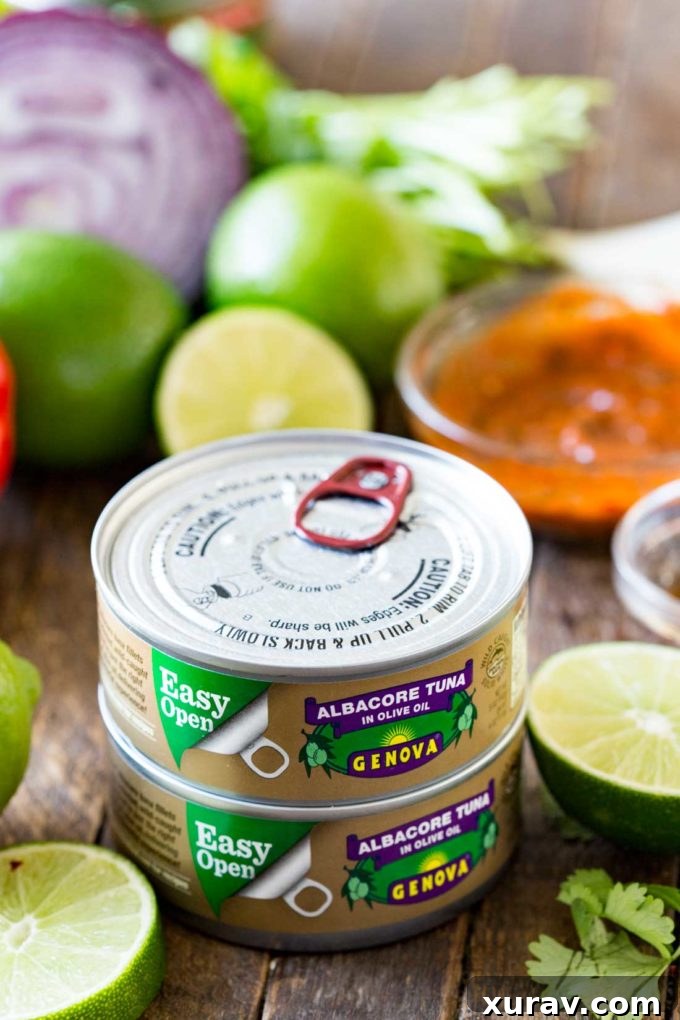 Genova Seafood's new easy-open cans, designed for quick, convenient, and mess-free meal preparation on the go.