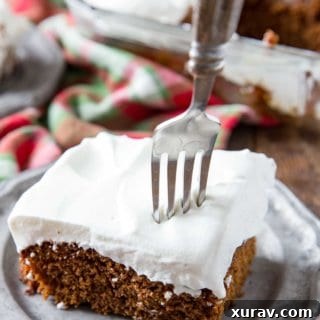 Gingerbread Cake is a Christmas dessert that is a classic, and oh so delicious