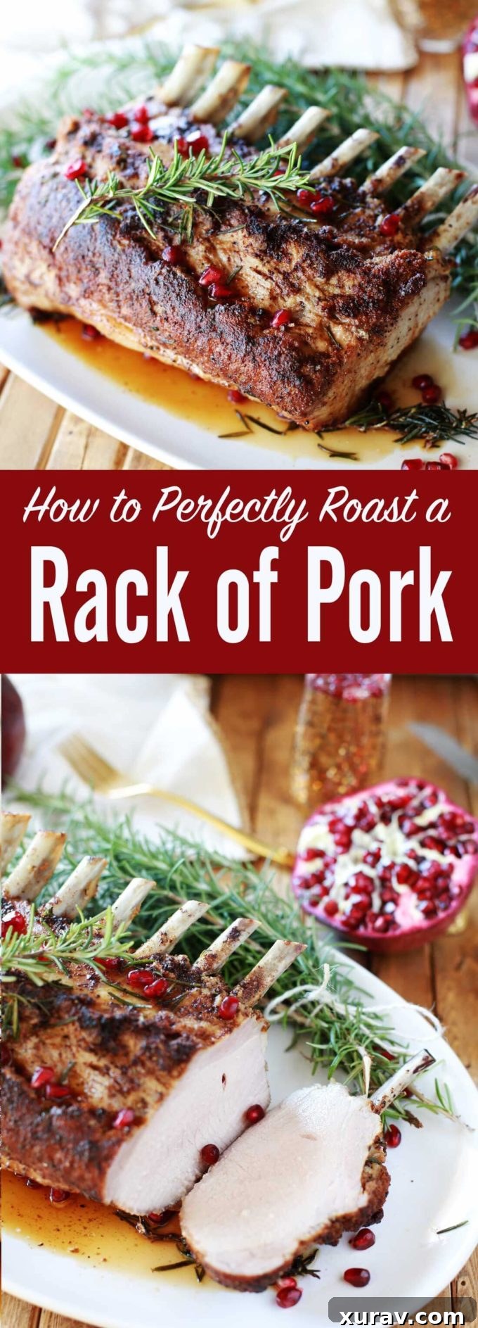 How to Roast Pork Rack: a step-by-step guide to achieving a perfectly roasted, juicy, and tender rack of pork with incredible flavor. Essential tips for holiday meals and special occasions.