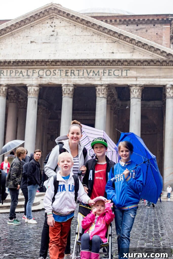 Rome with Kids Pantheon in ROME