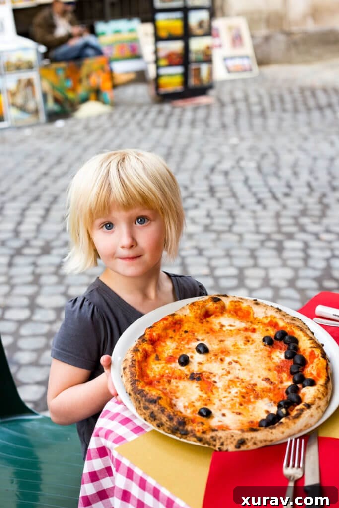 Rome with Kids Pizza in ROME
