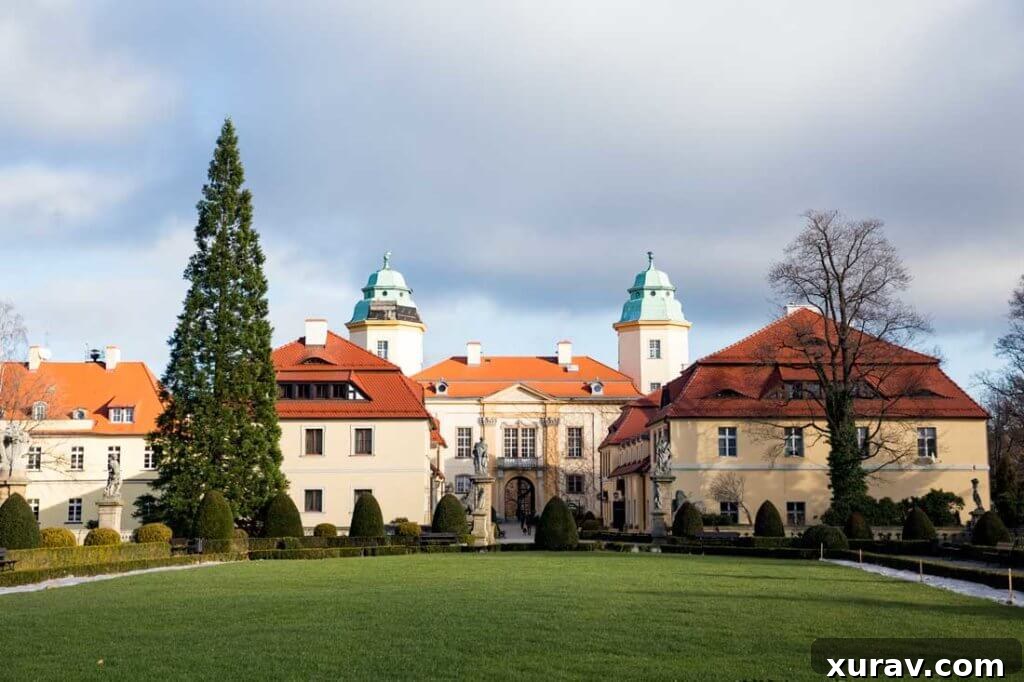 The hotels at Castle Ksiaz