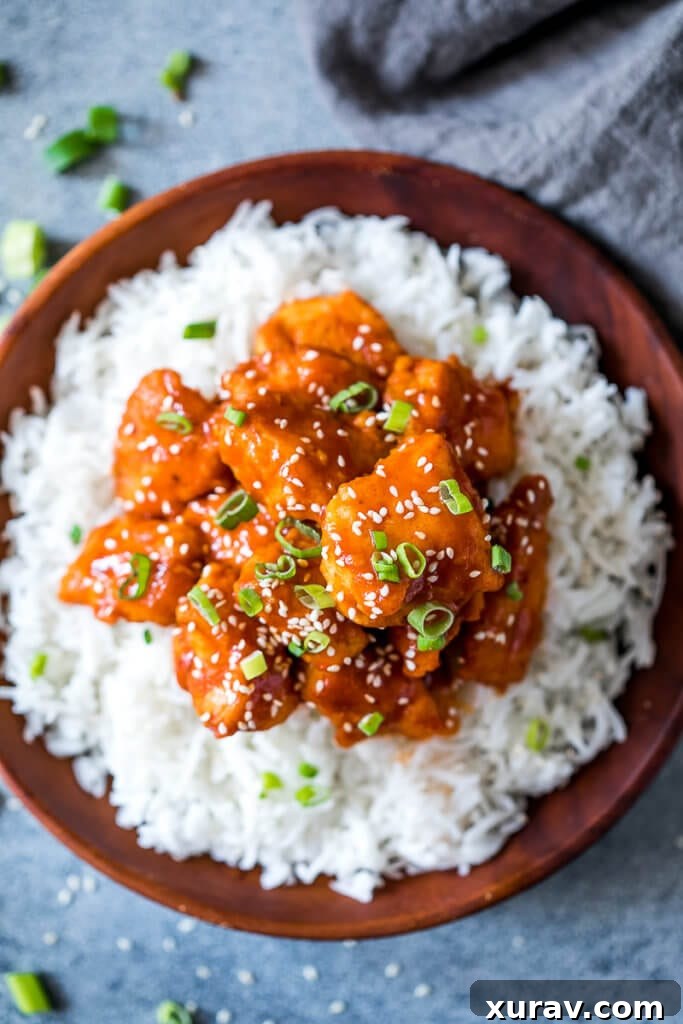 Baked sweet and sour chicken