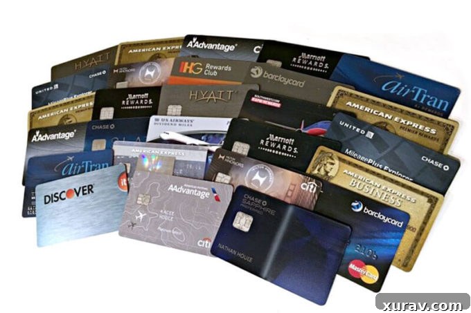 Travel free: A sampling of credit cards used to get free travel through bonuses and rewards