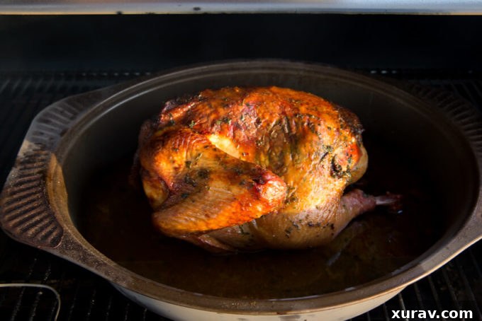How to Smoke a Turkey: The perfect way to create juicy, flavorful, mouthwatering turkey for Thanksgiving, or any other time of year! This is hands down the best turkey I have ever had.